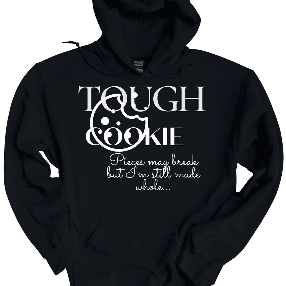 Black Tough Cookie Hoodie